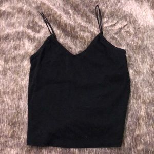 strapped cropped top